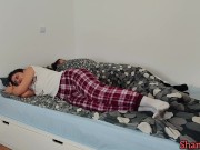 FOOT FETISH BRUNETTE SUCKING TOE IN THE MORNING SHANAXNOW 2/16