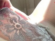 BEAUTIFUL GIRL W STRONG MASTURBATION TILL CUM moving hips, rubbing hard, hot moans, dripping grool 2/16