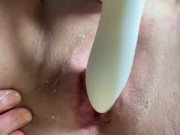 Fun with dildos, wish it was your cock 6/16