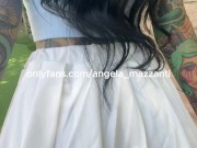 Tattooed Girl Pussy Slip - Inked Lips Out Stream! 6/16