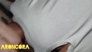 My neighbor gives me a blowjob and fucks me with her extra wide pussy scene 6 aroncora