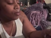 Ghetto black girl blow job facial 14/16