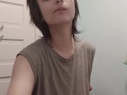 Milf using glass dildo 1/16