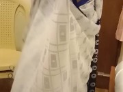 ஜாக்கி முலை | Desi Tamil Slutwife Shows Boobs on Saree, Twerks Big Ass for Cuck! IndianHotwifeX 16/16