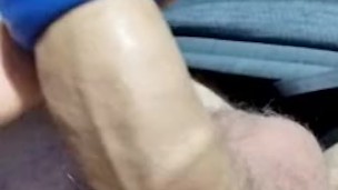 Virgin blue ball himself and turns masochist