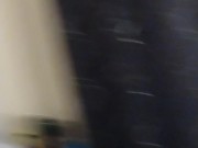 Guy bounces his thick ass on my dildo and then fucks my pussy while I stroke my dildo 12/16