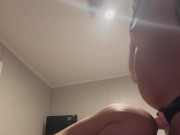 Intense sex with strap on(body shaking orgasm) 2/16