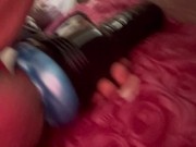 Трахаю инопланетянина Fleshlight Alien и накачиваю спермой - Screenshot 12 of 16 - Alien