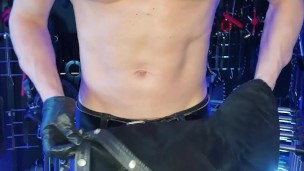 Master Alecs Full Leather worship me and submit your ass