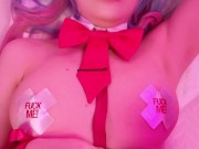 Rabbit Hole Hatsune Miku wishing you Happy Easter and getting fucked (Trailer for full vid) cosplay 10/16