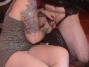 Explosive ruined orgasm & cum for my chastity sub on the MotorBunny 6/16