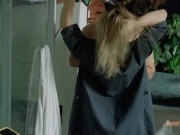 Real Couple’s Hot Morning Sex — Standing, Bed, and a Creamy Finish 2/16