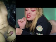 JOI GAME REACTION (Guiding the cuckold's handjob | JOI CEI in Portuguese) 4/16