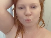 Milky white milf