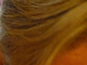 This hot blonde giving this stud a blowjob 7/16