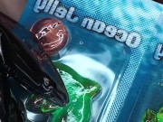 Faceless fetish doll drooling / Lipstease / ASMR 1/16