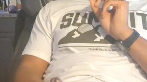 Office Jerk Off Session