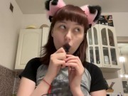 Midnight Whispers in Cat Ears – Soft, Wet & Just for You 15/16