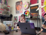 OVCouple get to know us! Couple new to porn talks about it. 16/16