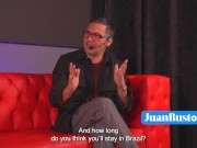 Jessica Sodi Mexicana de TETAS GRANDES cumple fantasia de una de sus Fans en show en PUBLICO 12/16