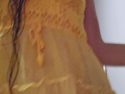 Bottle into Pussy and Risky Public Flashing on Hotel Corridors 16/16