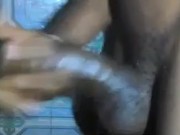 POURING THICK CREAMPIE AFTER INTENSE HANDJOB - Screenshot 4 of 16 - Bukkake