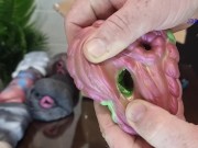 Unboxing / Review of order from Delices Defendus. Masturbators and Dildo (NOT SPONSORED) 11/16