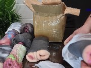 Unboxing / Review of order from Delices Defendus. Masturbators and Dildo (NOT SPONSORED) 13/16