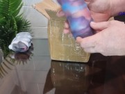 Unboxing / Review of order from Delices Defendus. Masturbators and Dildo (NOT SPONSORED) 4/16