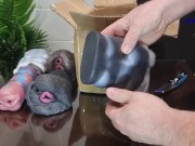 Unboxing / Review of order from Delices Defendus. Masturbators and Dildo (NOT SPONSORED) 9/16