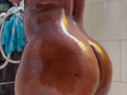 Survey: Thick big ass ebony Lily Blume wants to know if you'd like to see her cum face 12/16