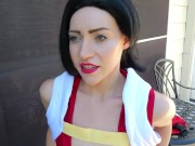 Momo Yaoyorozu Superhero Smoking JOI - Screenshot 1 of 16 - Femdom