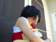 Momo Yaoyorozu Superhero Smoking JOI - Screenshot 14 of 16 - Kink