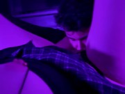 Cute guy licks my pussy passionately until I cum in his mouth 12/16