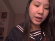 Cute Innocent Japanese Schoolgirl ASMR - Job 17-25 7/16