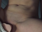 she fucks herself, so as not to cheat on her boyfriend 8/16