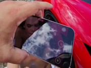 College Babe Cheats On Her Boyfriend 😳 Ferrari Fucking - Ivy Ireland & Teddy Tarantino 15/16