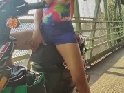 UBER DELIVERY FEMALE PUBLIC NYC REAL