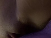 Skinny Lola Sky get hard fucked on a chair with a belly cumshot 5/16