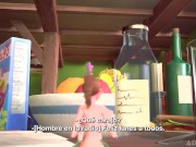 Sexo trans 3D con un gigante y un pequeño! ESPAÑOL