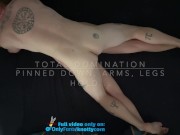 Sensual fuck with a total domination - pinned down and fucked 12/16