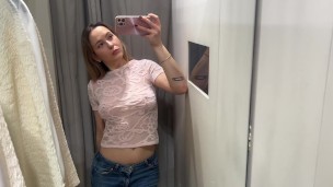 4K ZARA Transparent Tops Try On Haul See Through