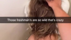 Petite college girls wet shower sex snapchat compilation