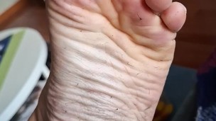 Sweaty black sock....🥵