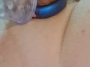 boyfrend like to play with toy on his hard dick! 3/16