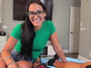 Nerdy Step Wants To Try Out For Porn - Teddy Tarantino & Jade Green 3/16