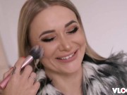 Perky Venera Maxima Soothes Her Pussy With Rough Couch Sex