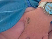 Wife pissing at work