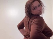 Showing off for my fans 12/16