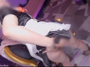 【ぶんコス】4連続中出し✨「もうイっちゃったの〜？だっさぁ♡」地雷系メス◯キロ◯サキュバスのザーメン吸い取り搾取えっち🖤 - Screenshot 13 of 16 - コスプレ